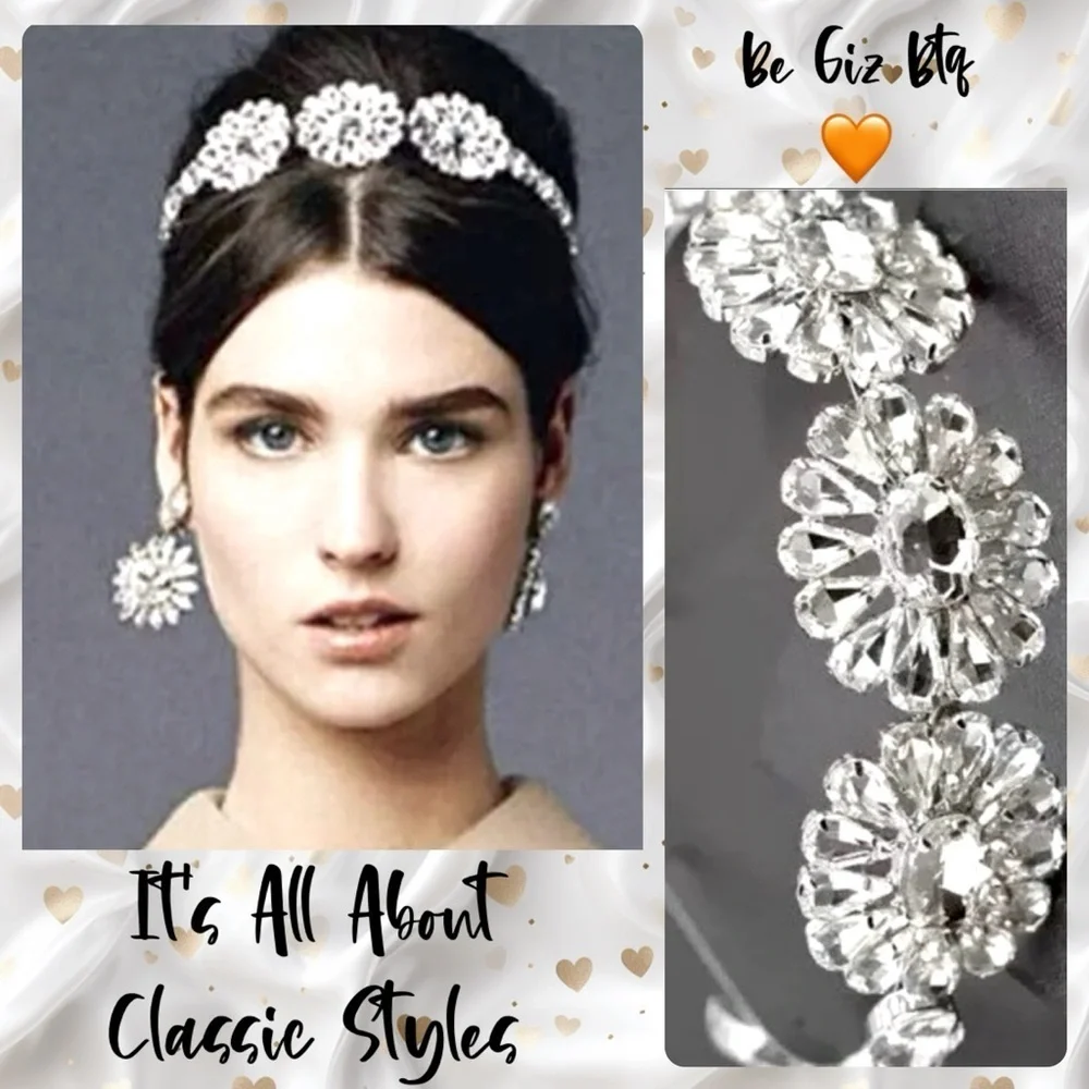 Super Elegant Embellished Headband to Enhance your Casual or Night Our Hair look
